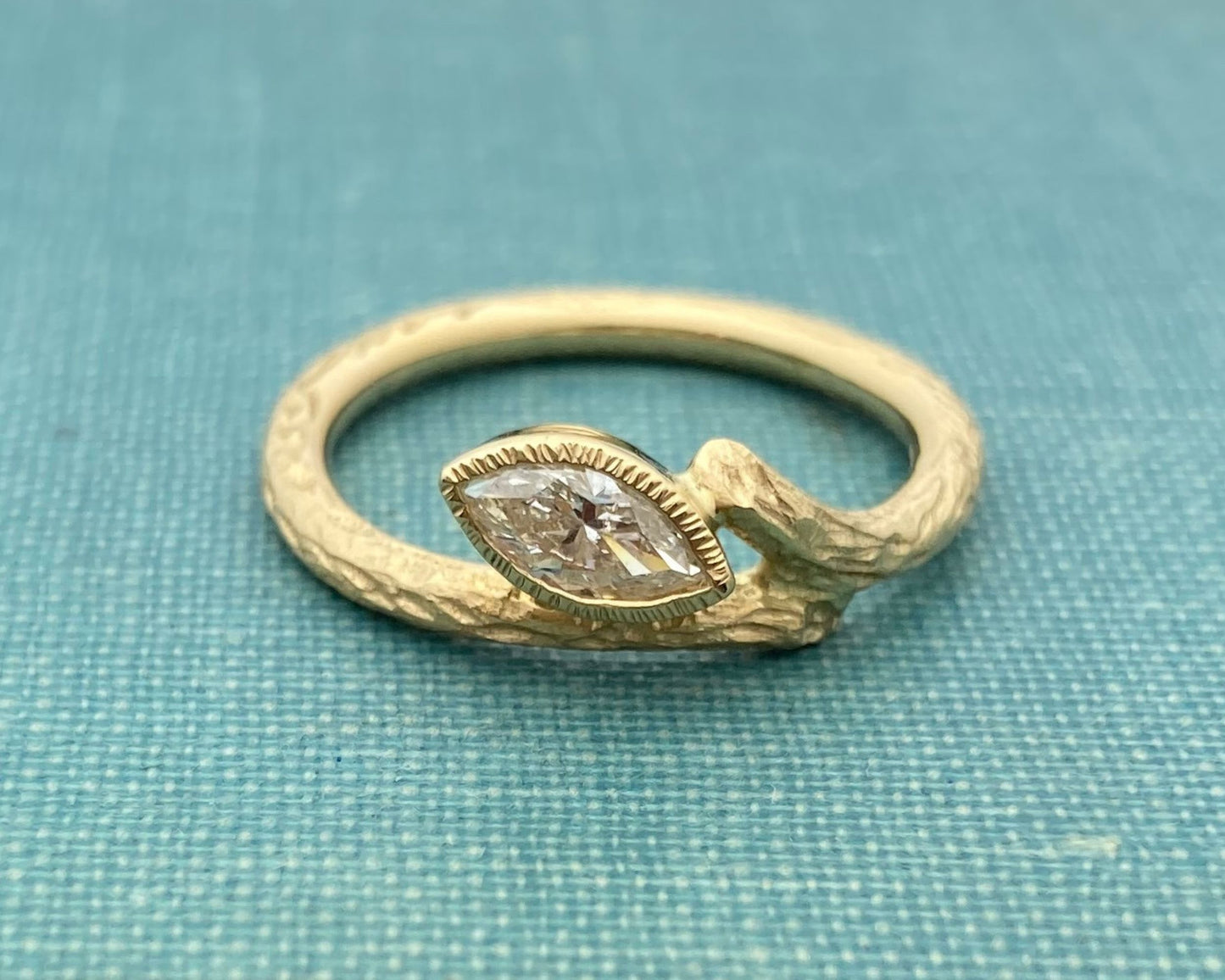 Marquis Branch Ring