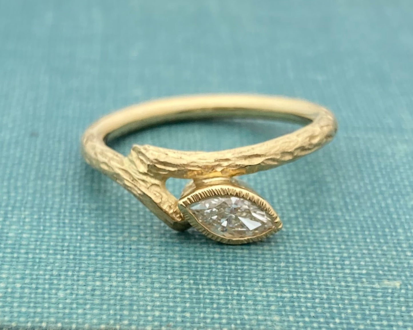 Marquis Branch Ring