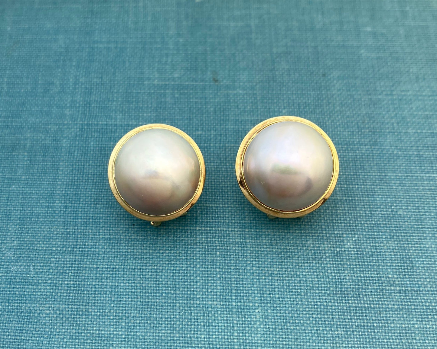 Mabe Pearl Earrings
