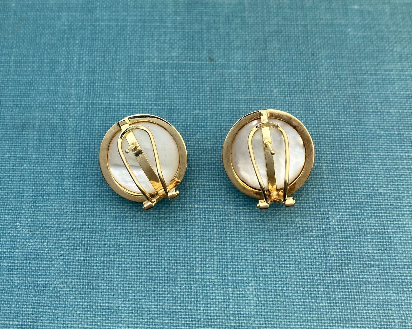 Mabe Pearl Earrings