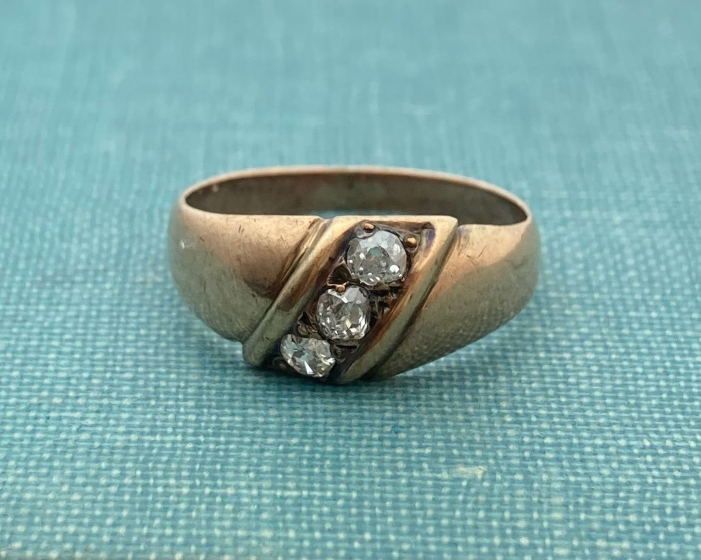 Diamond Pinkie Ring