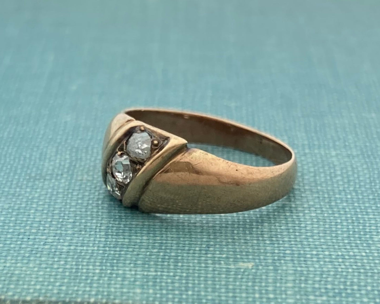 Diamond Pinkie Ring