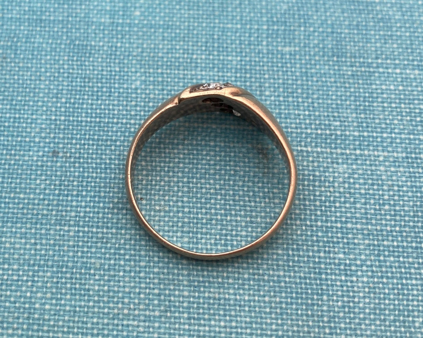 Diamond Pinkie Ring