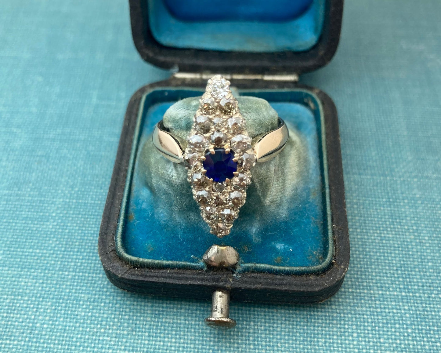 Sapphire and Diamond Ring