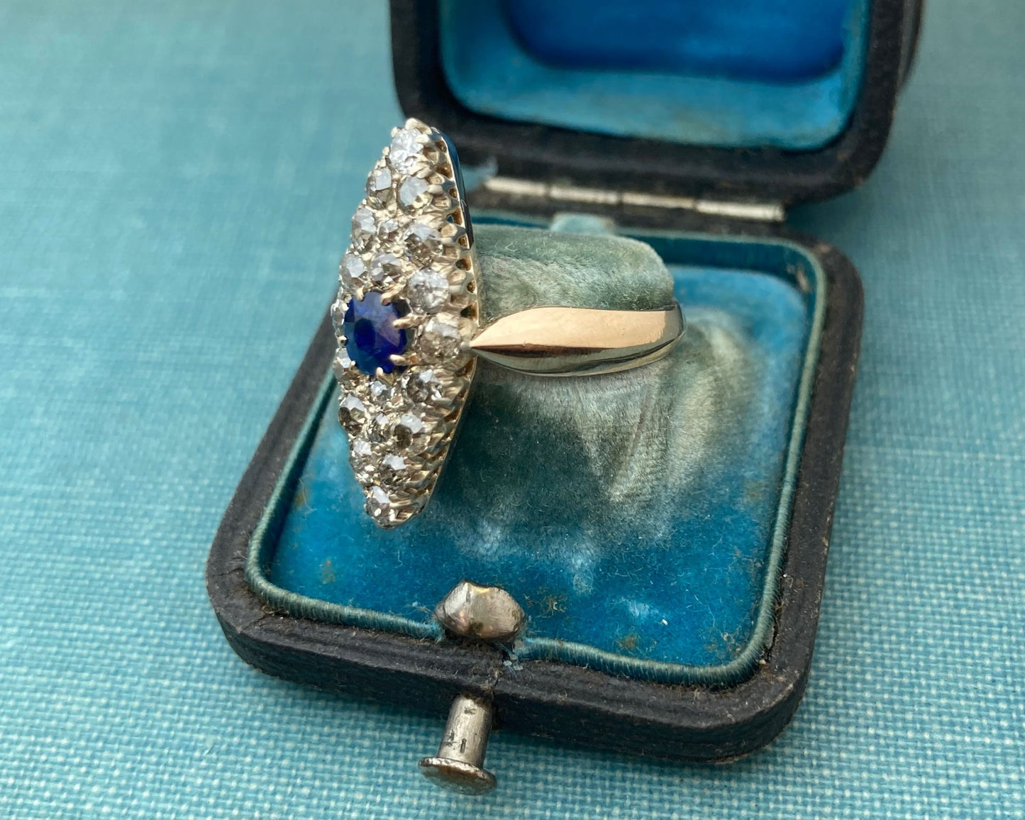 Sapphire and Diamond Ring
