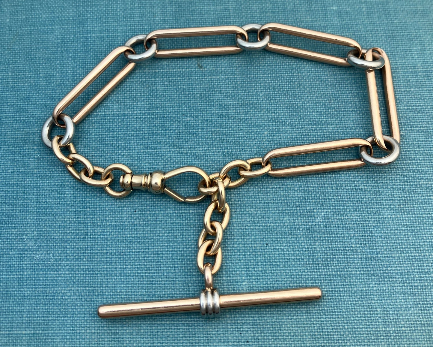 Trombone Link Watch Chain/Bracelet