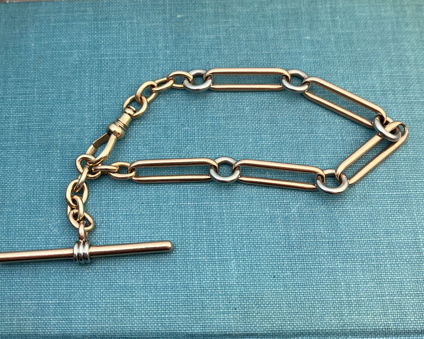 Trombone Link Watch Chain/Bracelet