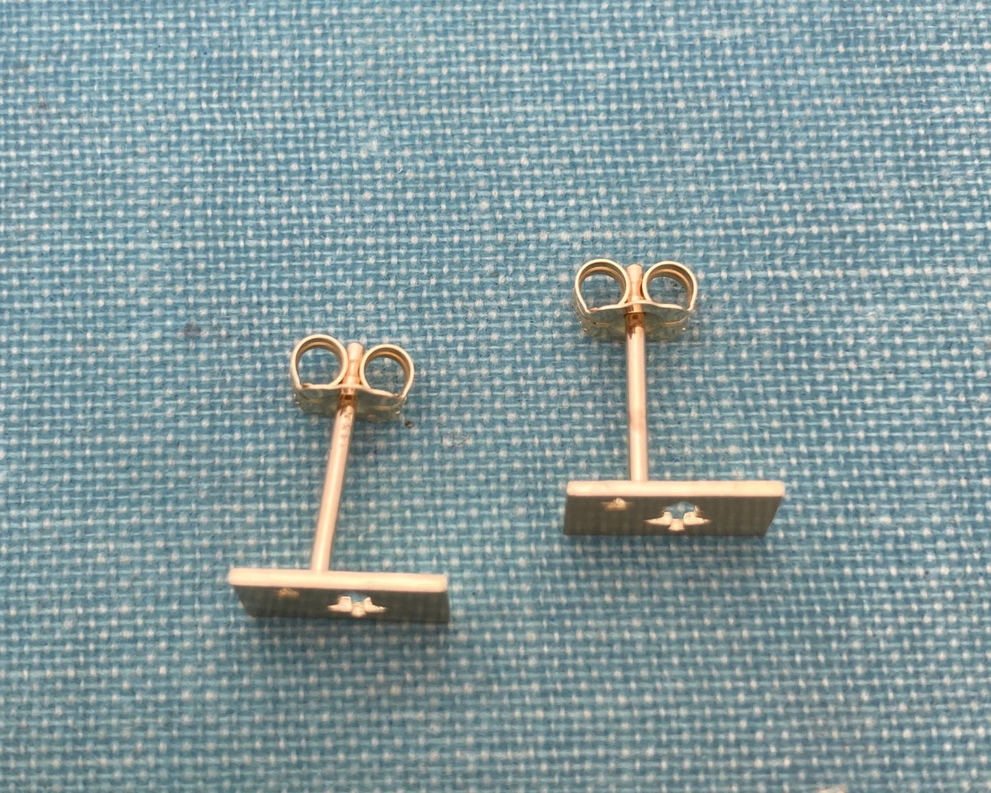 Original Maine Flag Earrings