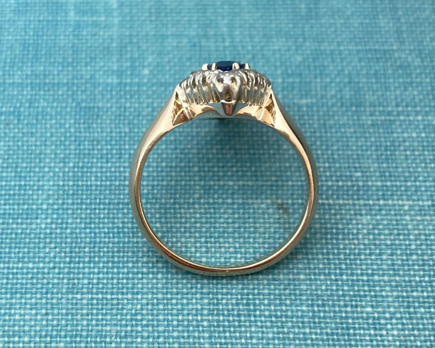Sapphire and Diamond Ring