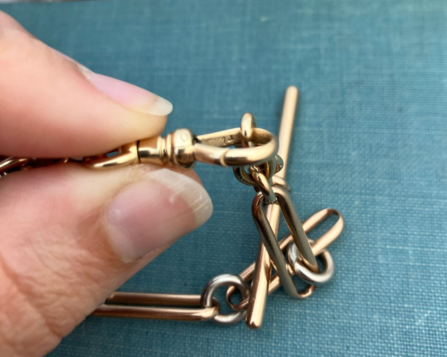 Trombone Link Watch Chain/Bracelet