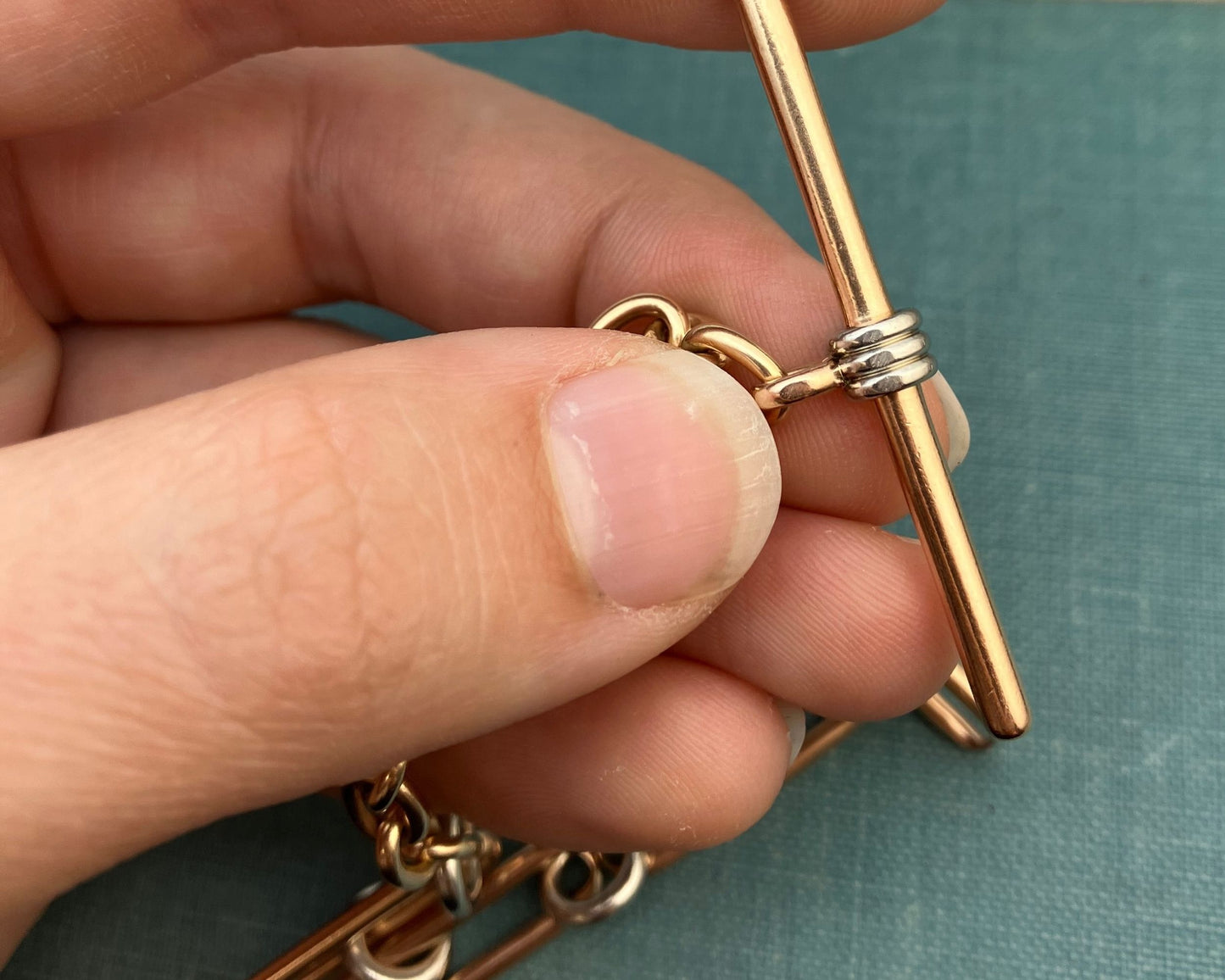 Trombone Link Watch Chain/Bracelet