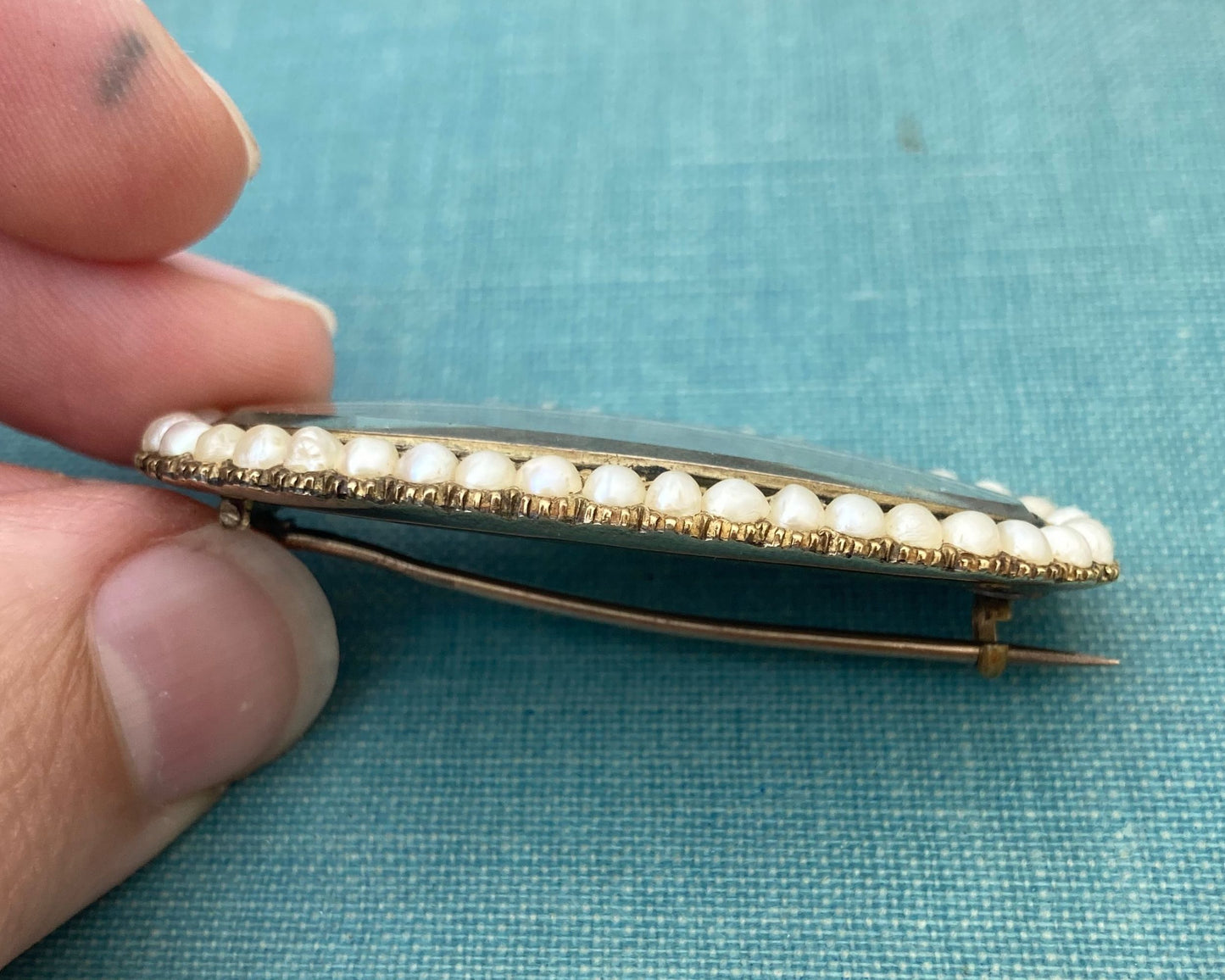 Mourning Brooch