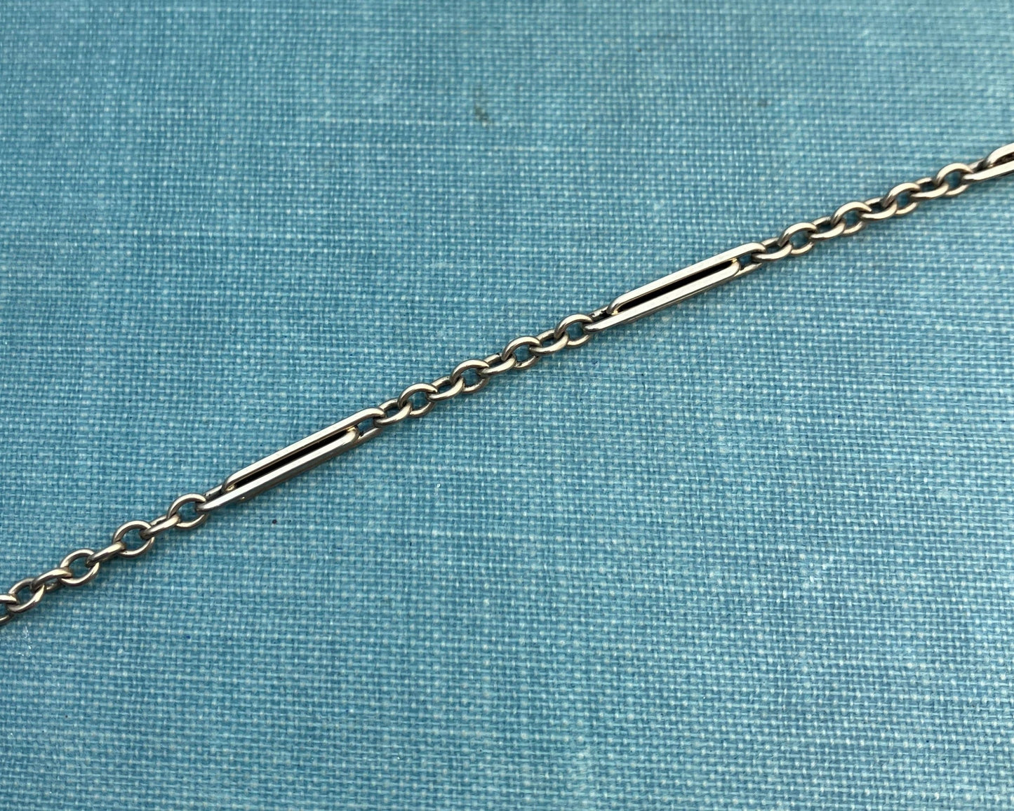 White Gold Watch Chain