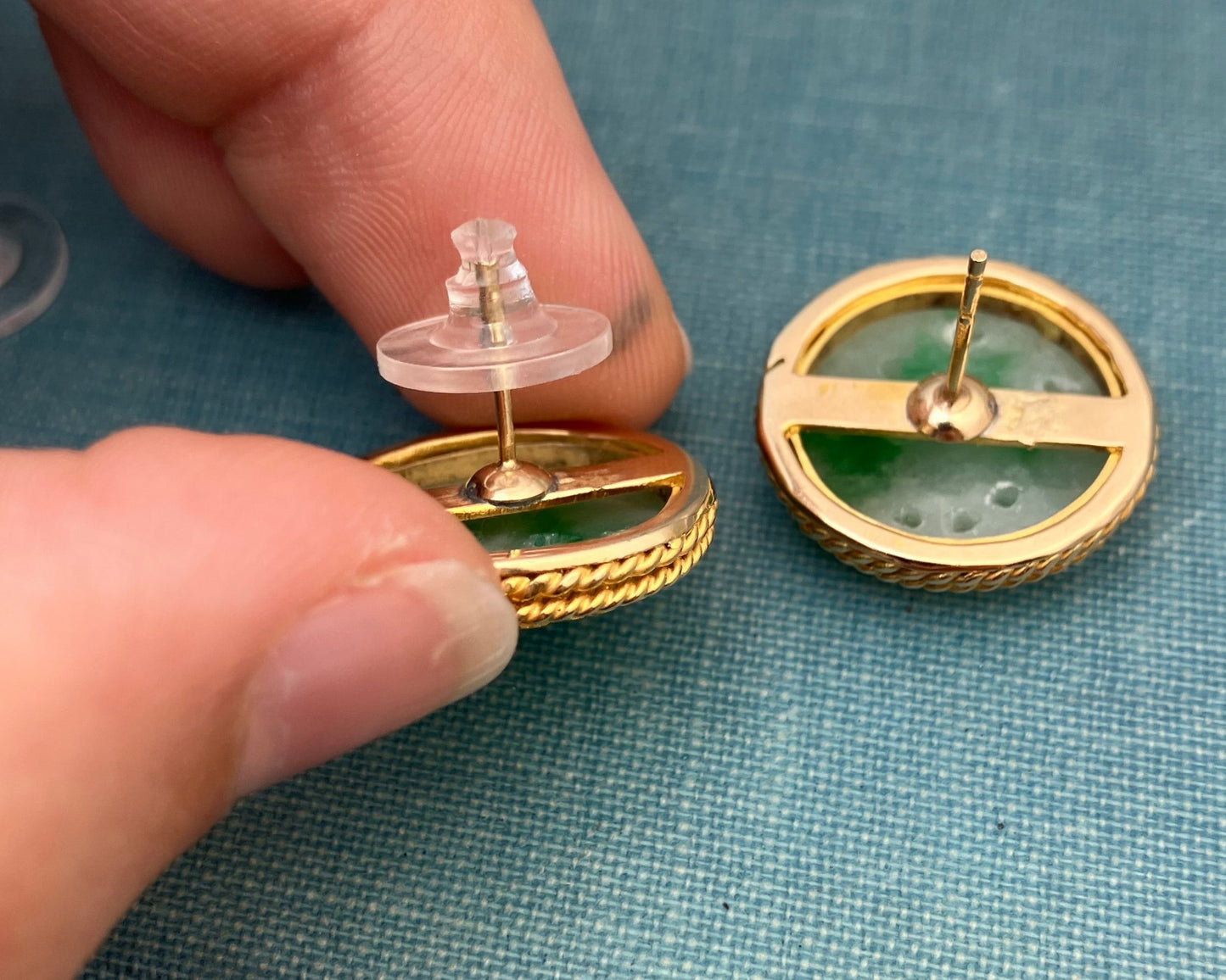 Jadeite Earrings