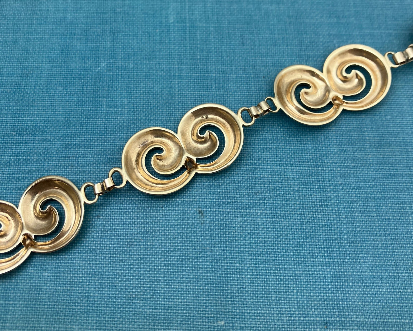 Swirl Link Bracelet