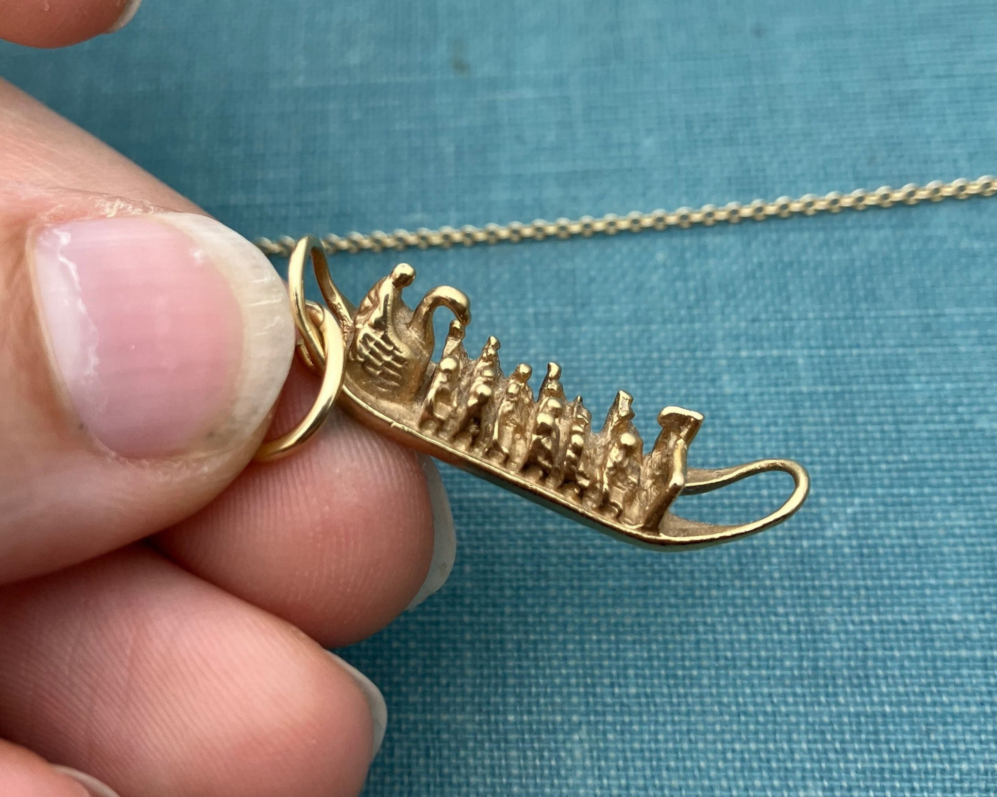 Boston Swan Boat Pendant
