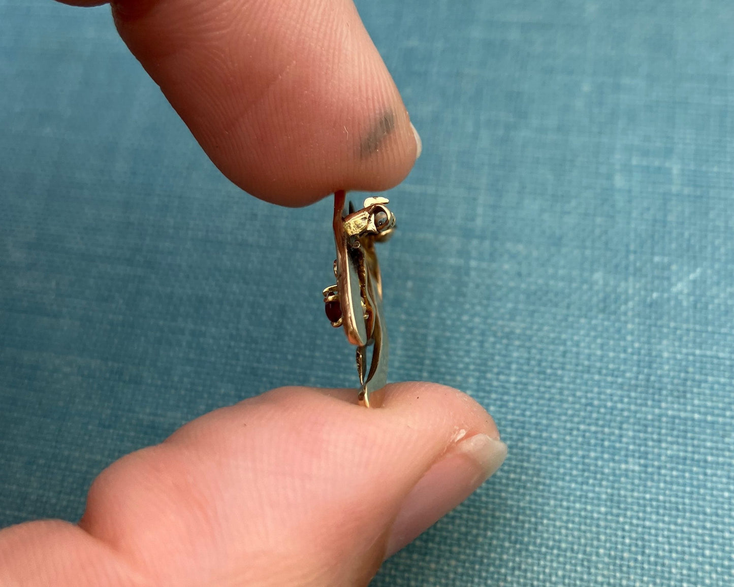 Wishbone Brooch
