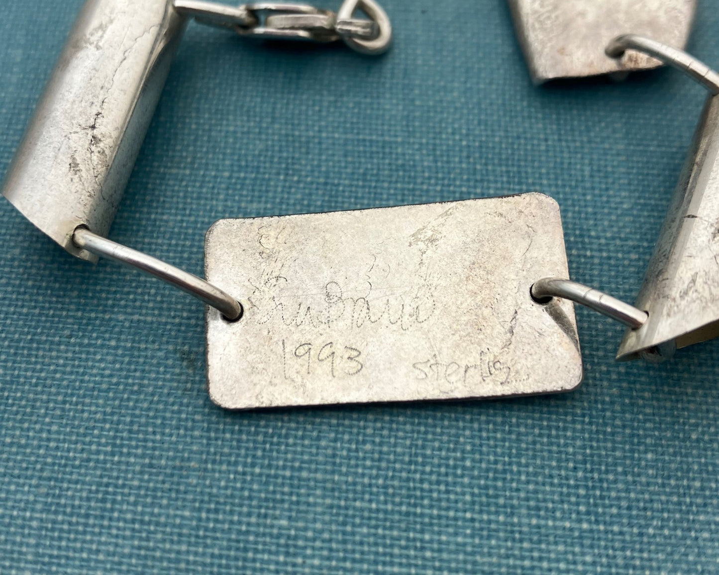 Silver Art Jewelry Bracelet