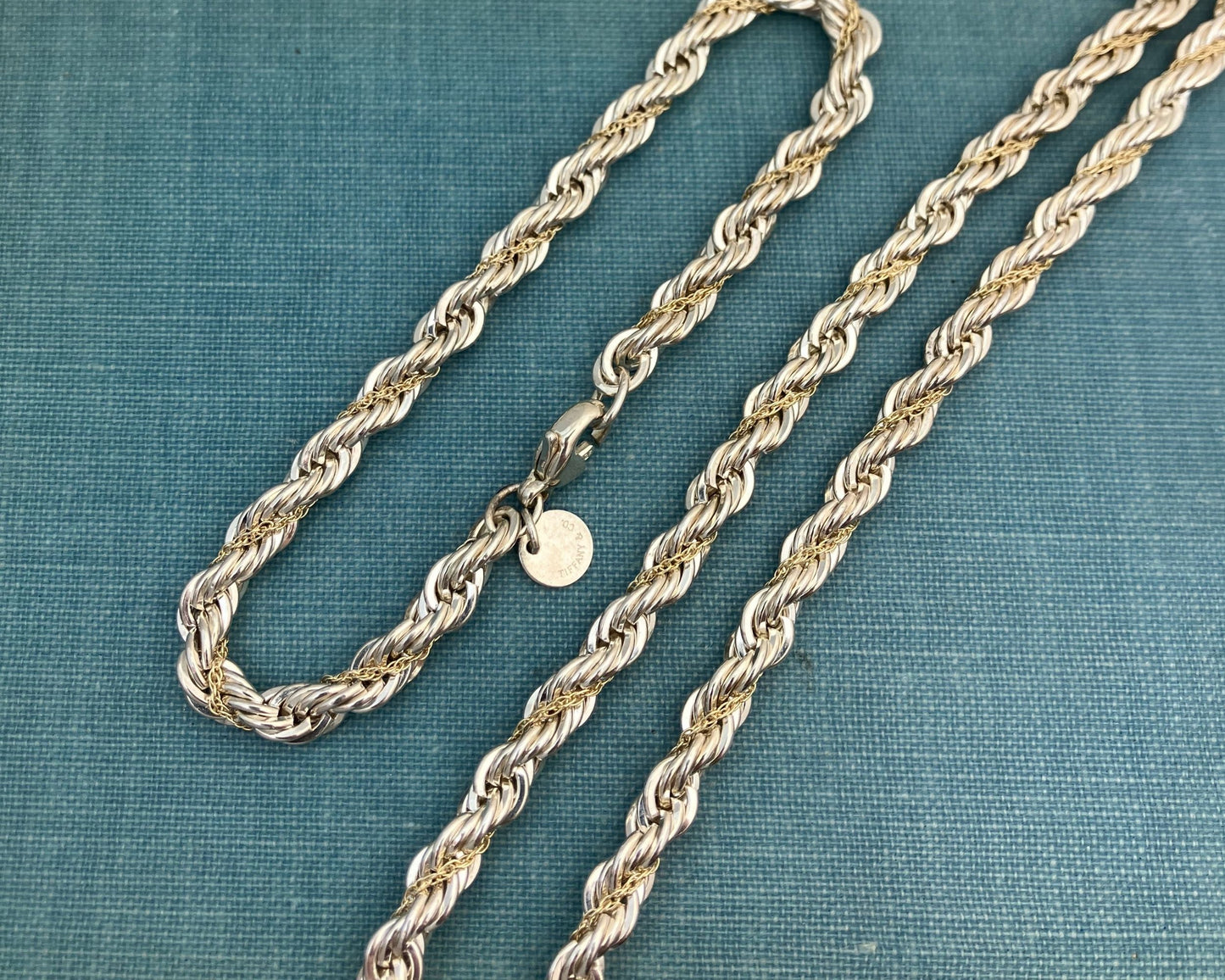 Rope Necklace and Bracelet