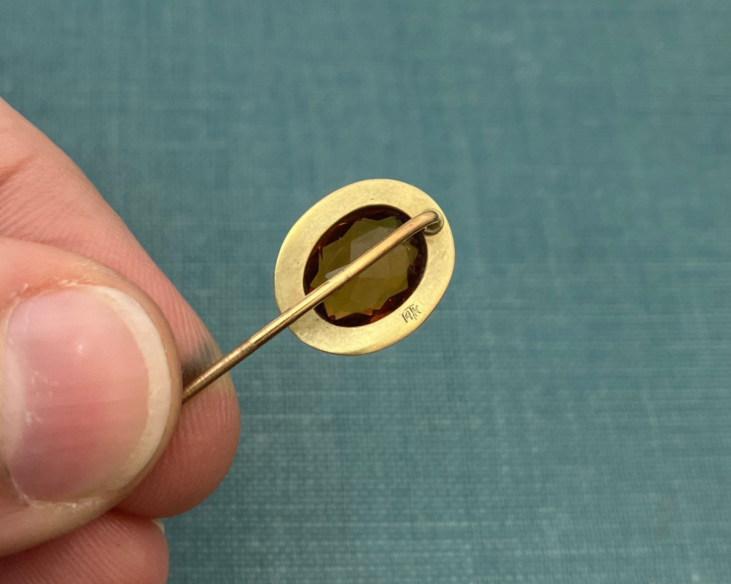 Citrine Stick Pin