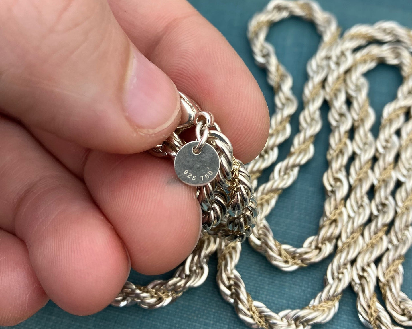Rope Necklace and Bracelet