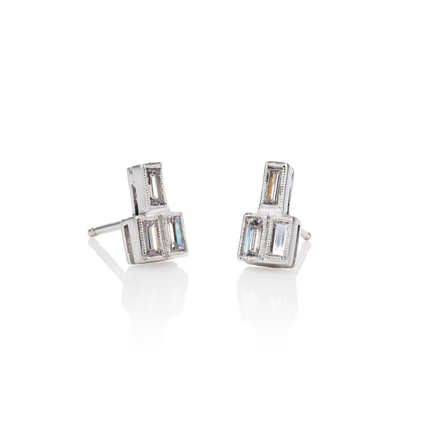 Platinum Diamond Studs