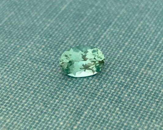 Teal Tourmaline - 7x5 Oval