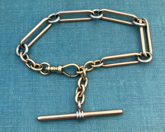 Trombone Link Watch Chain/Bracelet
