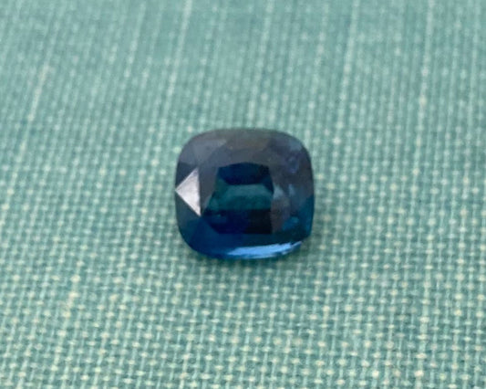 Steel Blue Sapphire - No Heat - Cushion