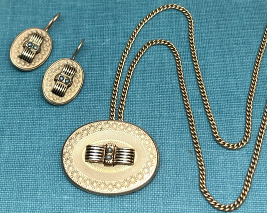 Earring/ Pendant Set