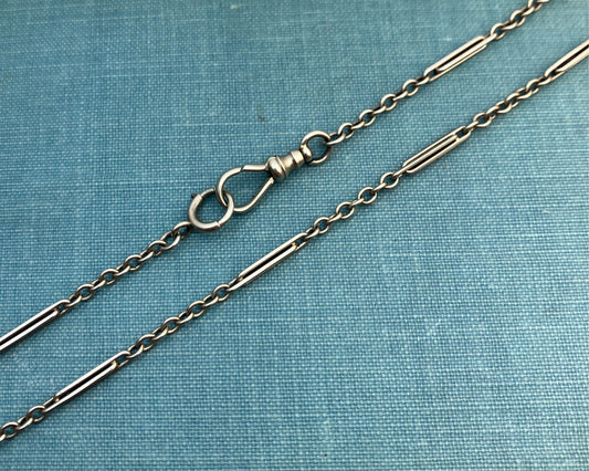 White Gold Watch Chain