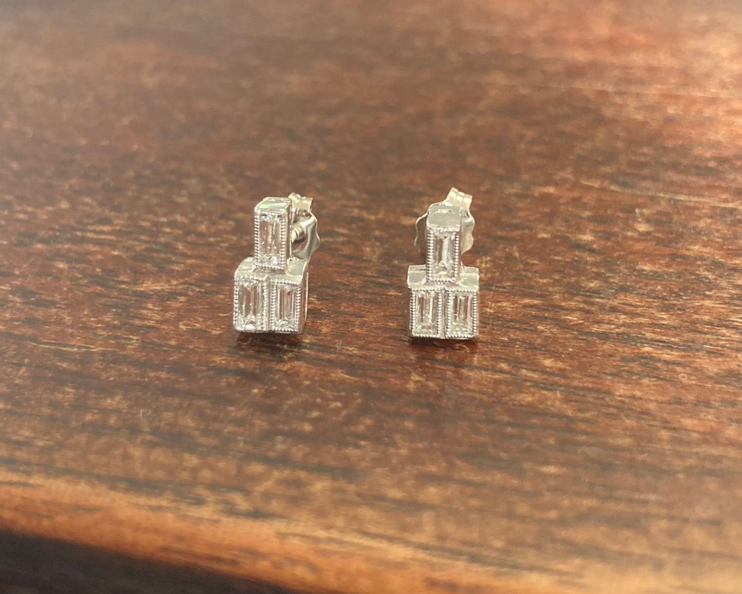 Platinum Diamond Studs