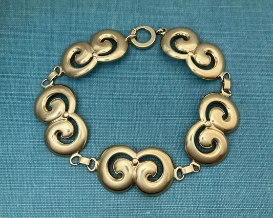 Swirl Link Bracelet