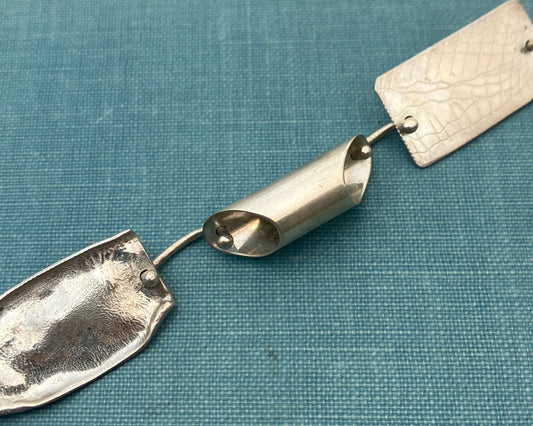 Silver Art Jewelry Bracelet