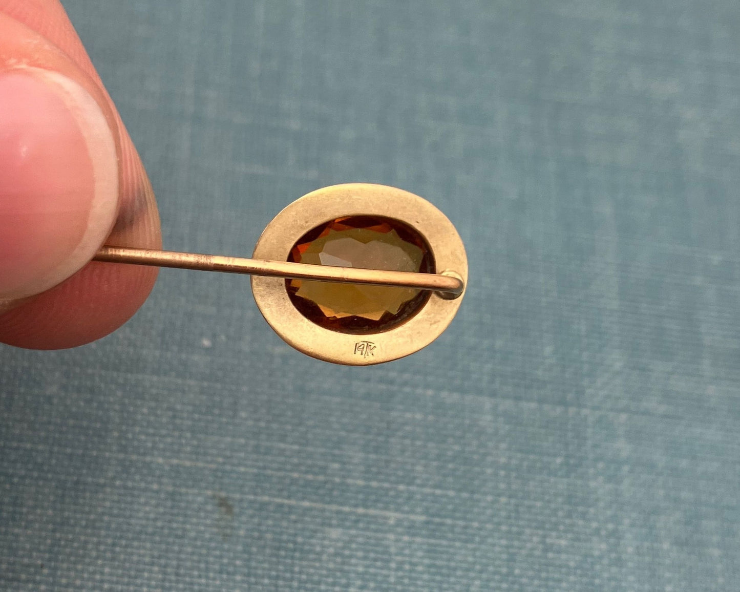 Citrine Stick Pin