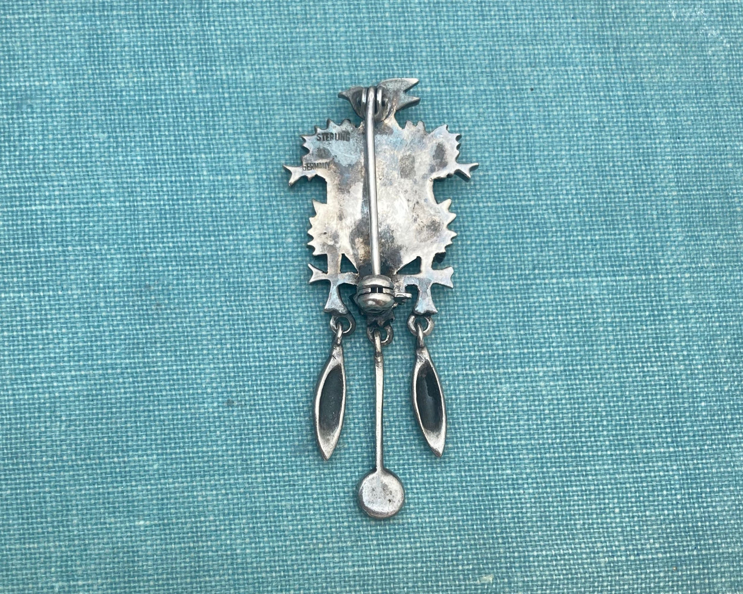 Cuckoo Clock Brooch