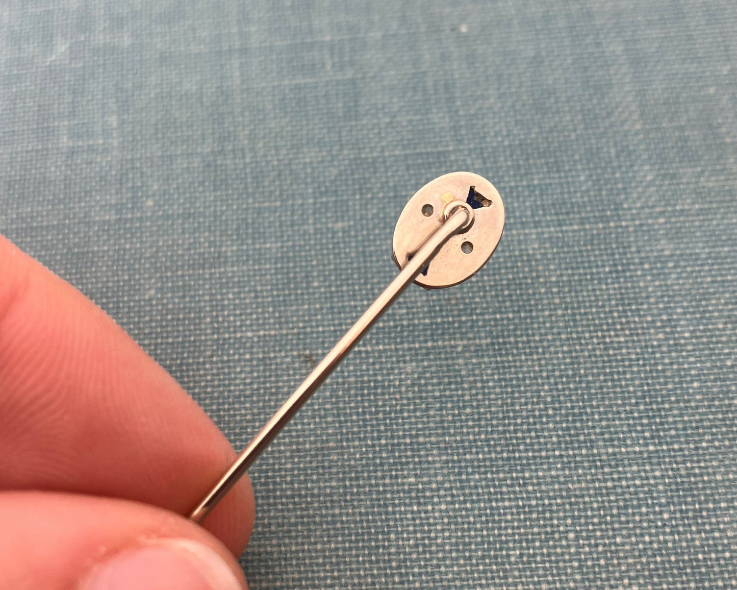 Diamond and Sapphire Stick Pin