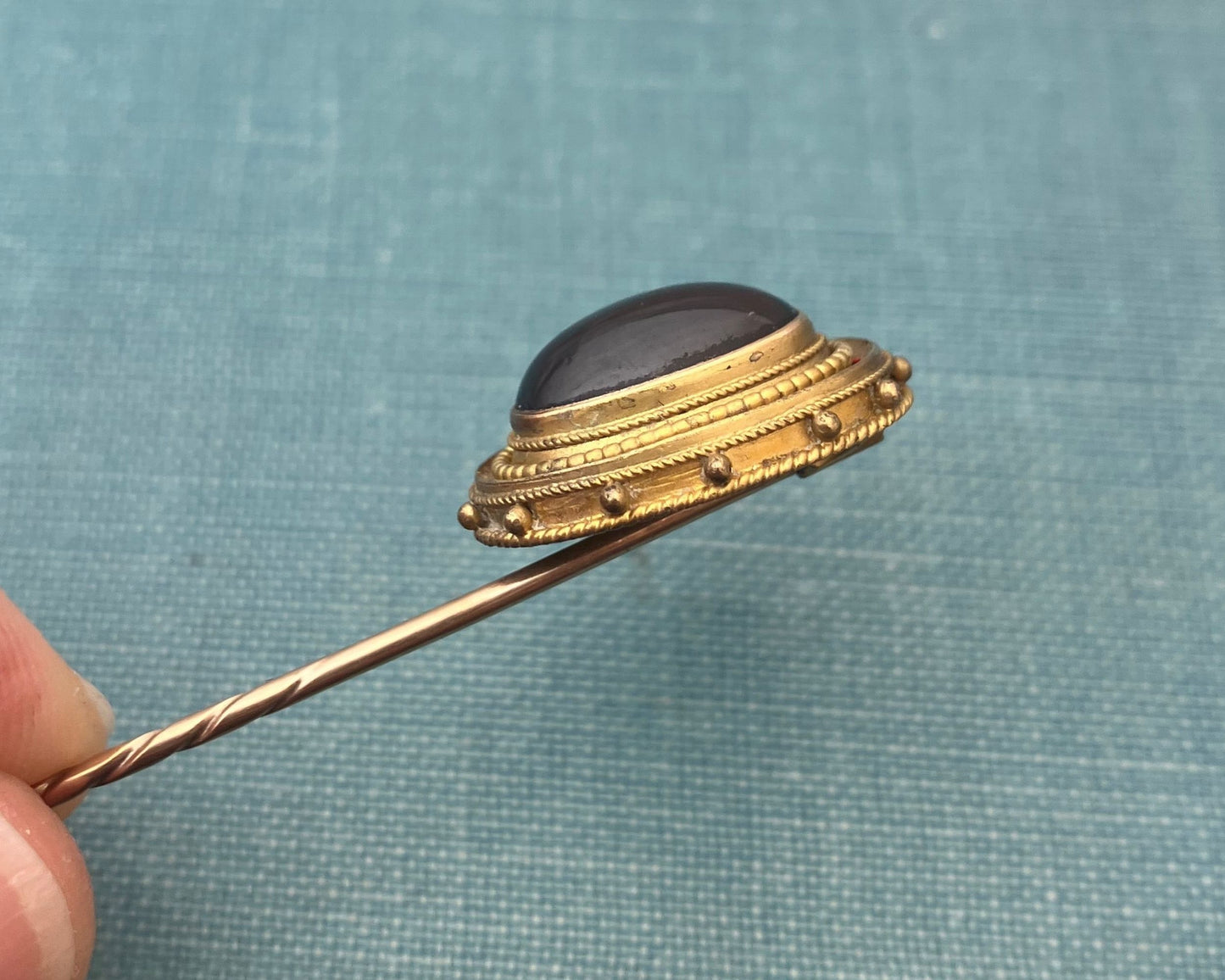 Carbuncle Stick Pin