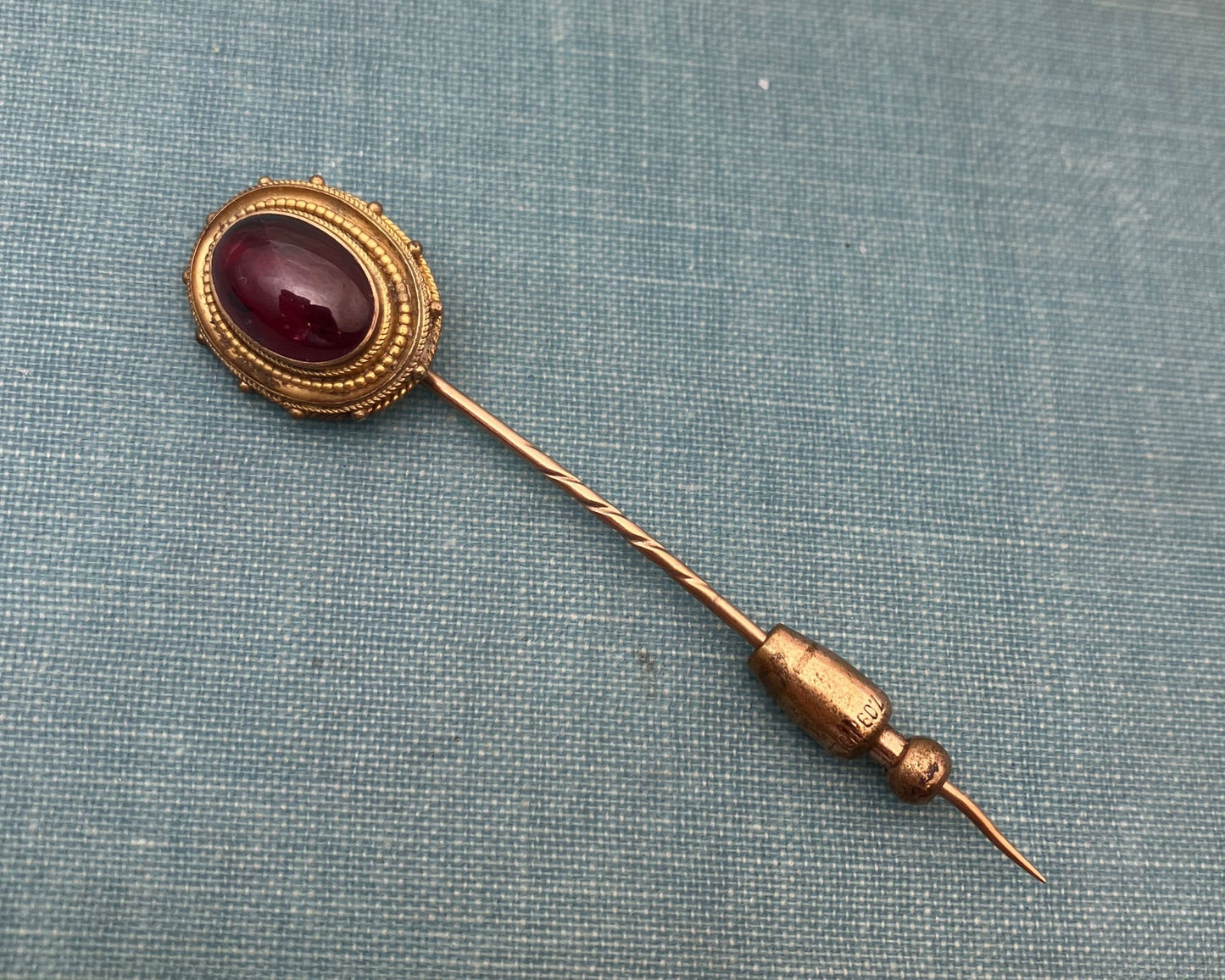 Carbuncle Stick Pin