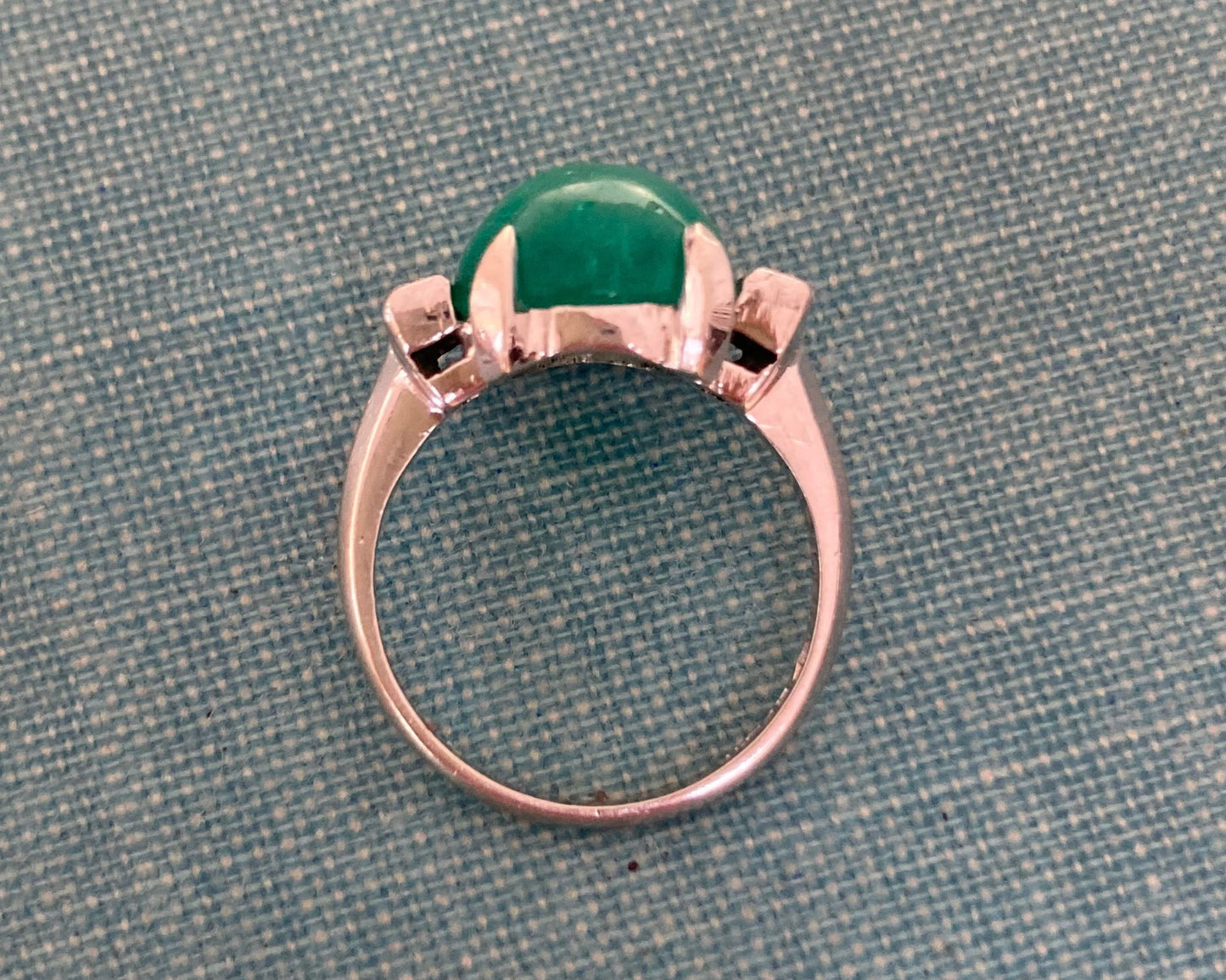 Emerald and Diamond Ring