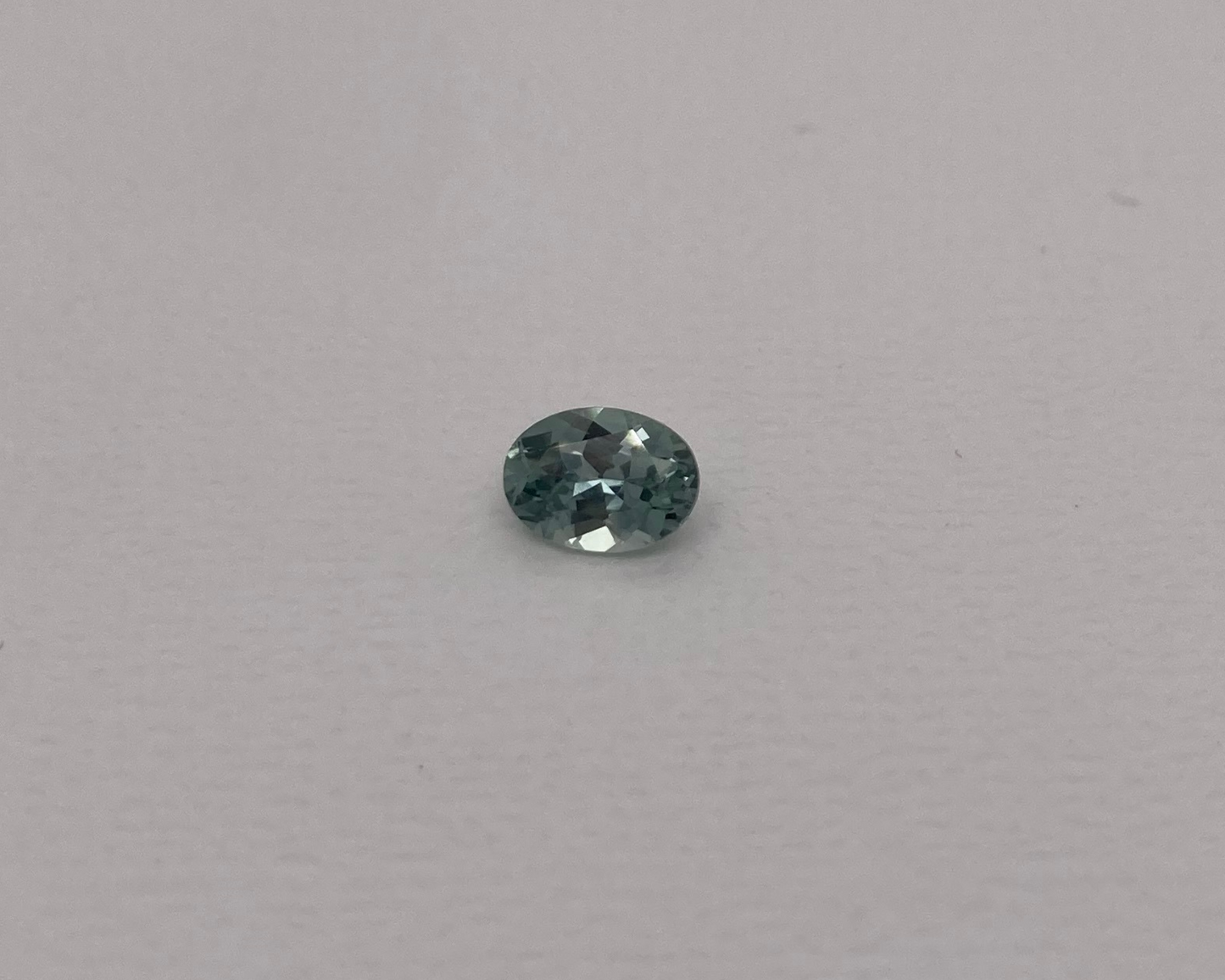 Steel Blue Sapphire 7x5 Oval