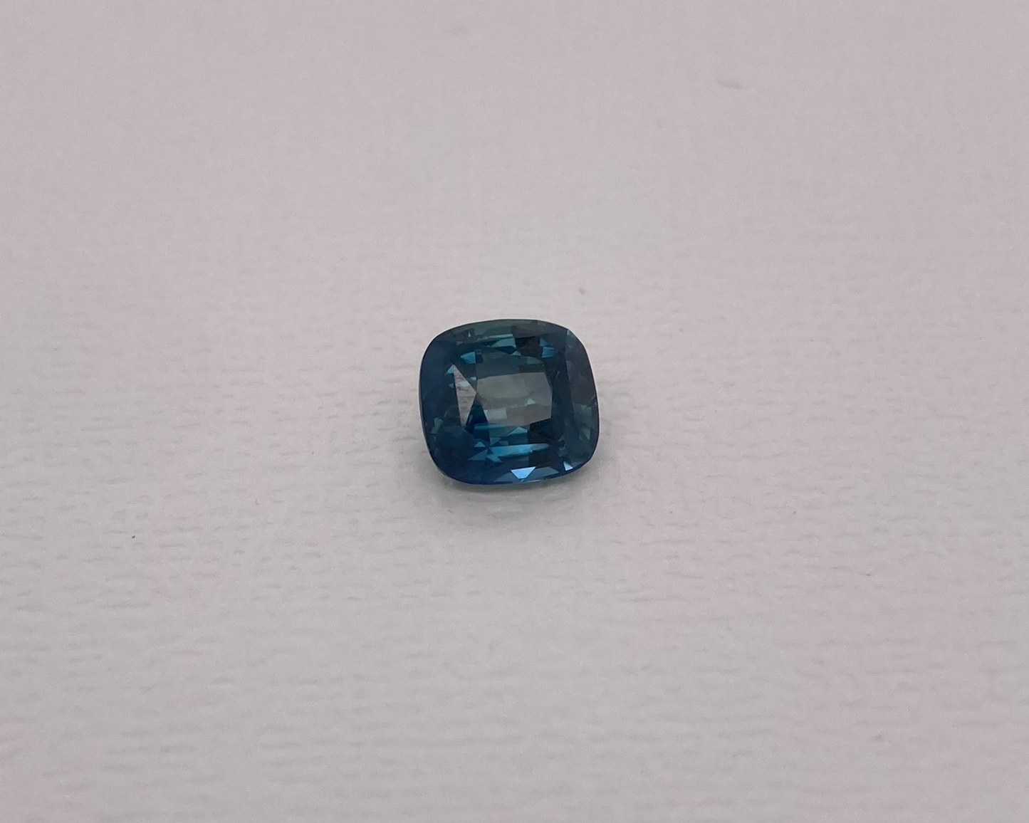 Steel Blue Sapphire - No Heat - Cushion