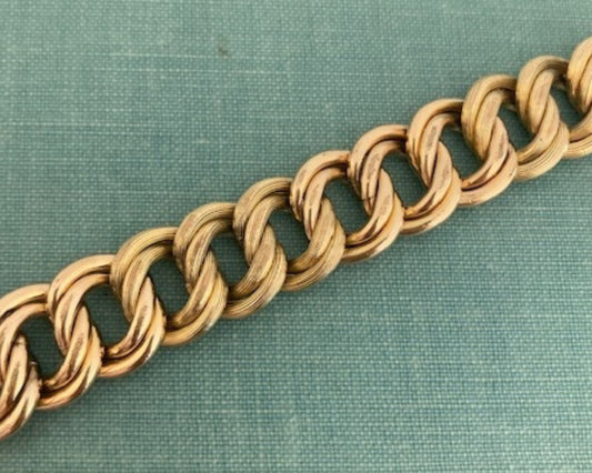 Curb Link Gold Filled Bracelet